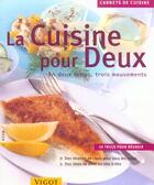 Couverture du livre « La Cuisine Pour Deux En Deux Temps Trois Mouvements » de C Adam aux éditions Vigot