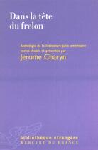 Couverture du livre « Dans la tete du frelon » de  aux éditions Mercure De France