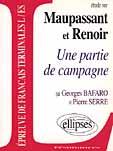 Couverture du livre « UNE PARTIE DE CAMPAGNE » de Bafaro Serre aux éditions Ellipses Marketing