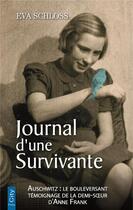 Couverture du livre « Journal d'une survivante » de Eva Schloss aux éditions City