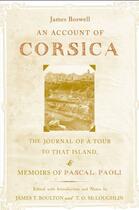 Couverture du livre « An Account of Corsica, the Journal of a Tour to That Island; and Memoi » de James Boswell aux éditions Oxford University Press Usa