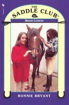 Couverture du livre « Saddle Club 36: Riding Lesson » de Bonnie Bryant aux éditions Rhcb Digital