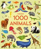 Couverture du livre « 1000 animals » de Greenwell/Dyson aux éditions Usborne