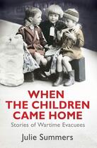 Couverture du livre « When the Children Came Home » de Summers Julie aux éditions Simon And Schuster Uk