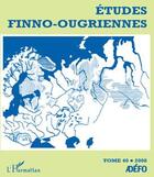 Couverture du livre « Études finno-ougriennes t.40 (édition 2008) » de  aux éditions L'harmattan