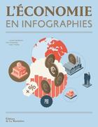 Couverture du livre « L'économie en infographies » de Sylvain Baillehache et Yann Tampereau et Cedric Thellier aux éditions La Martiniere