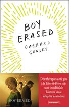 Couverture du livre « Boy erased » de Garrard Conley aux éditions Autrement