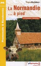 Couverture du livre « La normandie à pied ; 14-50-61-27-76 - pr - re05 » de  aux éditions Ffrp