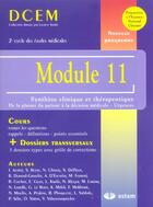 Couverture du livre « Module 11 ; synthèse clinique et thérapeutique » de  aux éditions Estem
