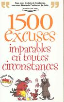 Couverture du livre « Rictus t.5; 1500 excuses imparables en toute occasion » de Monsieur B. aux éditions Vents D'ouest