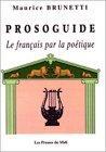 Couverture du livre « Prosoguide » de Brunetti aux éditions Presses Du Midi