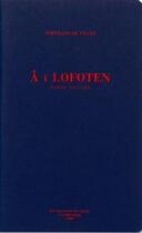 Couverture du livre « A i Lofoten » de Jerome Galland aux éditions Be Poles