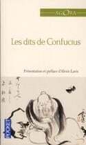 Couverture du livre « Les dits de Confucius » de Confucius aux éditions Pocket