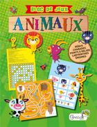 Couverture du livre « Bloc de jeux spécial animaux » de Garcia Marianne aux éditions Grenouille