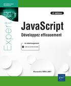 Couverture du livre « Javascript : developpez efficacement (4e édition) » de Alexandre Brillant aux éditions Eni