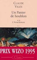 Couverture du livre « Un panier de houblon Tome 2 : L'arrachement » de Claude Vigée aux éditions Lattes