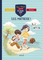 Couverture du livre « Rose et titouan sur l'île du Grand-Vent t.1 ; SOS maîtresse » de Karine-Marie Amiot et Mini Ludvin aux éditions Mame
