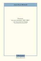 Couverture du livre « Crançot, village jurassien 1421-1921 : les tailleurs de pierre » de Marie-Paule Renaud aux éditions Librissimo Phenix