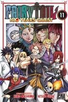 Couverture du livre « Fairy Tail - 100 years quest Tome 11 » de Hiro Mashima et Atsuo Ueda aux éditions Pika