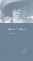 Couverture du livre « Alberte et la liberte - roman » de Sandel Cora aux éditions Pu De Caen