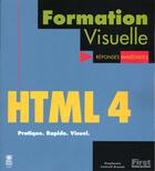 Couverture du livre « Formation Visuelle Html 4 » de Institut De Gestion aux éditions First Interactive