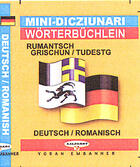Couverture du livre « Mini-dico rumantsch grischun-tudestg / deutsch-romanisch » de Dominique Stich aux éditions Yoran Embanner