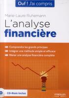 Couverture du livre « L'analyse financière » de Marie-Laure Ruhemann aux éditions Eyrolles