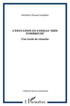 Couverture du livre « L'éducation en famille 