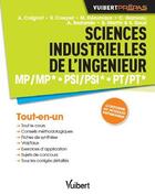 Couverture du livre « Sciences industrielles de l'ingénieur ; MP/MP*, PSI/PSI*, PT/PT* » de  aux éditions Vuibert