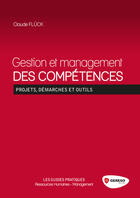 Couverture du livre « Gestion et management des compétences projets demarches et outils » de Claude Fluck aux éditions Gereso