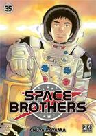 Couverture du livre « Space brothers Tome 35 » de Chuya Koyama aux éditions Pika