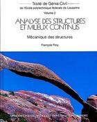 Couverture du livre « Anal.des struct.2eme ed. » de Frey aux éditions Ppur