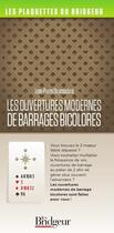 Couverture du livre « Les ouvertures modernes de barrages bicolores » de Jean-Pierre Desmoulins aux éditions Eps Le Bridgeur