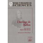 Couverture du livre « L'héritage de Buffon » de Marie-Odile Bernez aux éditions Pu De Dijon
