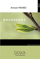 Couverture du livre « Bourgeons » de Amoan Pambo aux éditions La Doxa