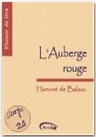 Couverture du livre « L'auberge rouge » de Honoré De Balzac aux éditions Numilog