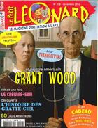 Couverture du livre « Le petit leonard n 218 grant wood novembre 2016 » de  aux éditions Le Petit Leonard