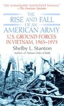 Couverture du livre « The Rise and Fall of an American Army » de Shelby L Stanton aux éditions Epagine