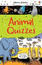 Couverture du livre « Animal Quizzes » de Sarah Khan et Sarah Horne aux éditions Usborne