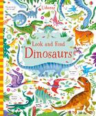 Couverture du livre « Look and find: Dinosaurs » de Kirsteen Robson et Gareth Lucas aux éditions Usborne