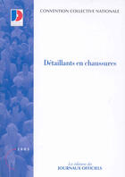 Couverture du livre « Détaillants en chaussures » de  aux éditions Documentation Francaise