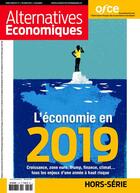 Couverture du livre « Hors-serie n 117 - l'etat de l'economie 2019 » de  aux éditions Alternatives Economiques