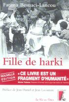 Couverture du livre « Fille de harki » de Besnaci-Lancou F. aux éditions Editions De L'atelier