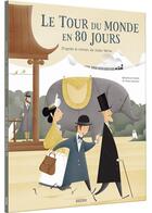 Couverture du livre « Le tour du monde en 80 jours » de Benedicte Riviere et El Primo Ramon aux éditions Auzou