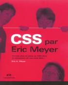 Couverture du livre « Css » de  aux éditions Pearson