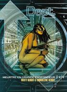 Couverture du livre « Dept H. ; meurtre en grande profondeur Tome 4 » de Matt Kindt et Sharlene Kindt aux éditions Futuropolis