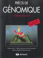 Couverture du livre « Précis de génomique » de Greg Gibson et Spencer V Muse aux éditions De Boeck Superieur