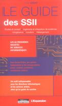 Couverture du livre « Le guide des ssii » de Lepont Sylvie aux éditions Management