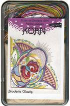 Couverture du livre « Korn broderie glazig » de Pascal Jaouen aux éditions Ecole De Broderie D'art