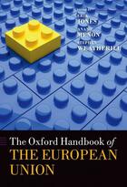 Couverture du livre « The Oxford Handbook of the European Union » de Menon Anand aux éditions Oup Oxford